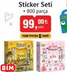STİCKER SETİ